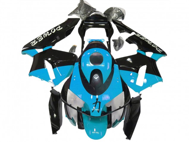 Hellblau Power 2003-2004 Honda CBR600RR Motorrad Verkleidung Hellblau Power 2003-2004 Honda CBR600RR Motorrad Verkleidung