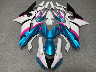 Hellblau & Rosa 2017-2021 Yamaha R6 Motorrad Verkleidung