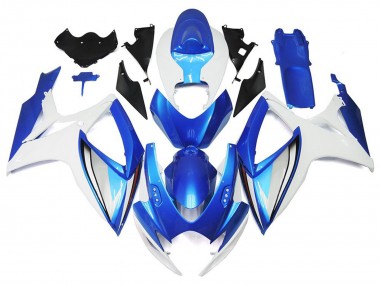 Hellblau & Tiefes Blau OEM Stil 2006-2007 Suzuki GSXR 600-750 Motorrad Verkleidung