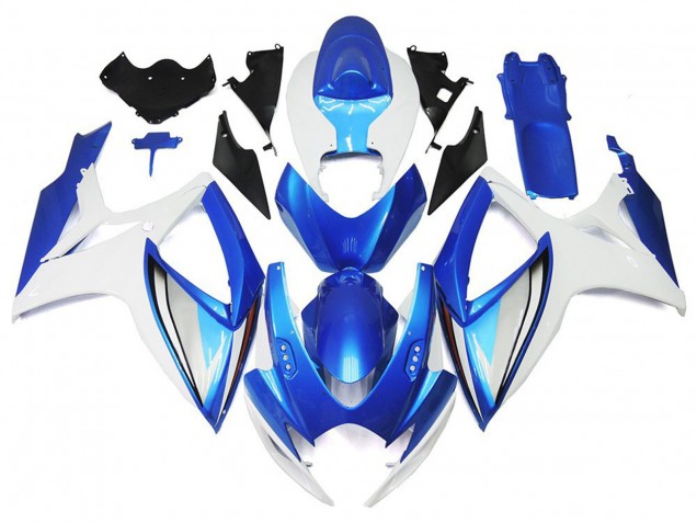 Hellblau & Tiefes Blau OEM Stil 2006-2007 Suzuki GSXR 600-750 Motorrad Verkleidung Hellblau & Tiefes Blau OEM Stil 2006-2007 Suzuki GSXR 600-750 Motorrad Verkleidung