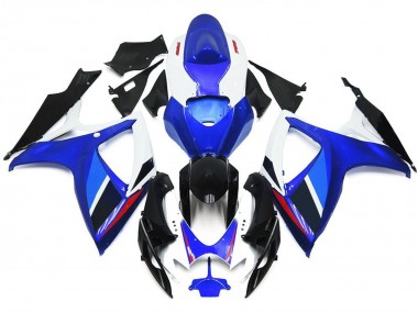 Hellblau & Tiefes Blau OEM Stil Mit Rot 2006-2007 Suzuki GSXR 600-750 Motorrad Verkleidung