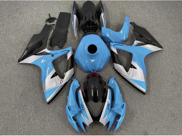 Hellblaues Design 2006-2007 Suzuki GSXR 600-750 Motorrad Verkleidung Hellblaues Design 2006-2007 Suzuki GSXR 600-750 Motorrad Verkleidung