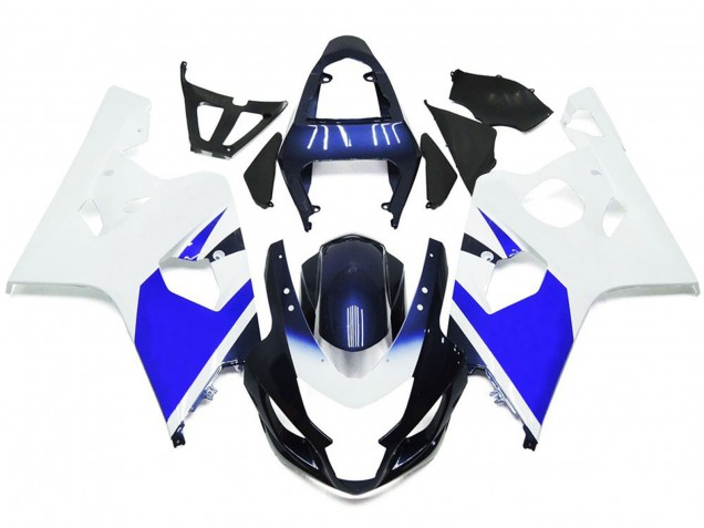 Helles Weiß & Blau 2004-2005 Suzuki GSXR 600-750 Motorrad Verkleidung Helles Weiß & Blau 2004-2005 Suzuki GSXR 600-750 Motorrad Verkleidung
