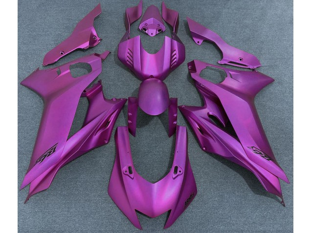 Helles Lila Matt 2017-2021 Yamaha R6 Motorrad Verkleidung Helles Lila Matt 2017-2021 Yamaha R6 Motorrad Verkleidung