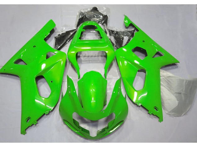 Hellgrün 2001-2003 Suzuki GSXR 600-750 Motorrad Verkleidung Hellgrün 2001-2003 Suzuki GSXR 600-750 Motorrad Verkleidung