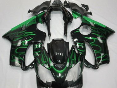 Hellgrün Flamme 2004-2007 Honda CBR600 F4i Motorrad Verkleidung