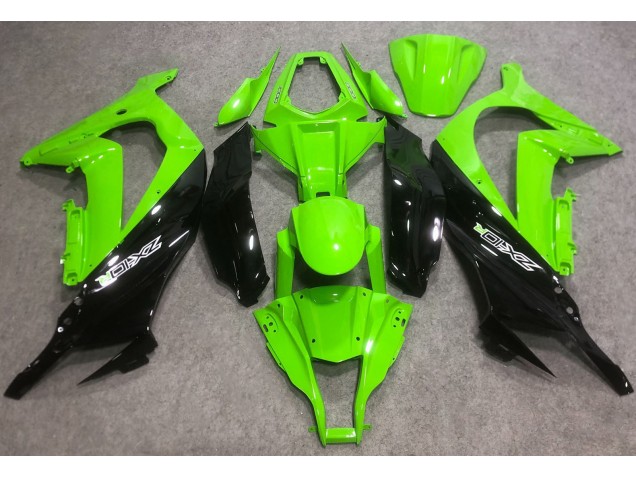 Hellgrün & Grün R 2016-2019 Kawasaki ZX10R Motorrad Verkleidung Hellgrün & Grün R 2016-2019 Kawasaki ZX10R Motorrad Verkleidung