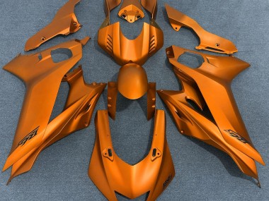 Hellorange Matt 2017-2021 Yamaha R6 Motorrad Verkleidung