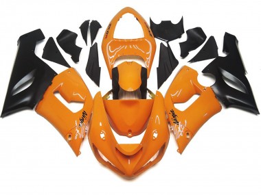 Hellorange & Schwarz 2005-2006 Kawasaki ZX6R Motorrad Verkleidung