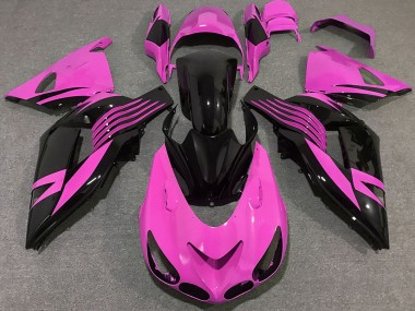 Hellpink 2006-2011 Kawasaki ZX14R Motorrad Verkleidung