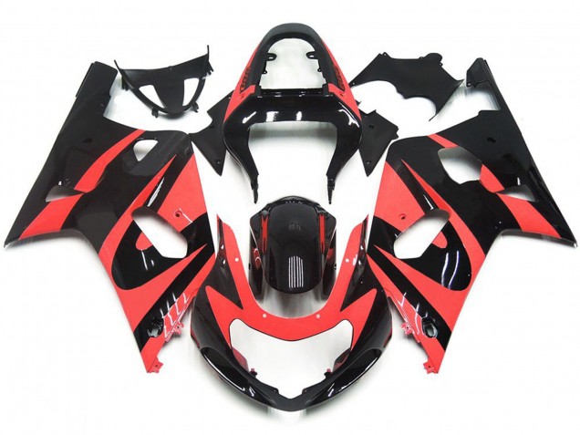 Hellrot Custom-Stil OEM 2001-2003 Suzuki GSXR 600-750 Motorrad Verkleidung Hellrot Custom-Stil OEM 2001-2003 Suzuki GSXR 600-750 Motorrad Verkleidung