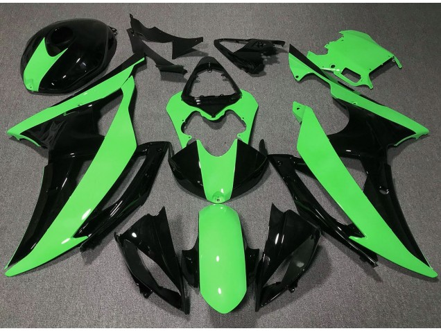 High Viz Grün 2008-2016 Yamaha R6 Motorrad Verkleidung High Viz Grün 2008-2016 Yamaha R6 Motorrad Verkleidung