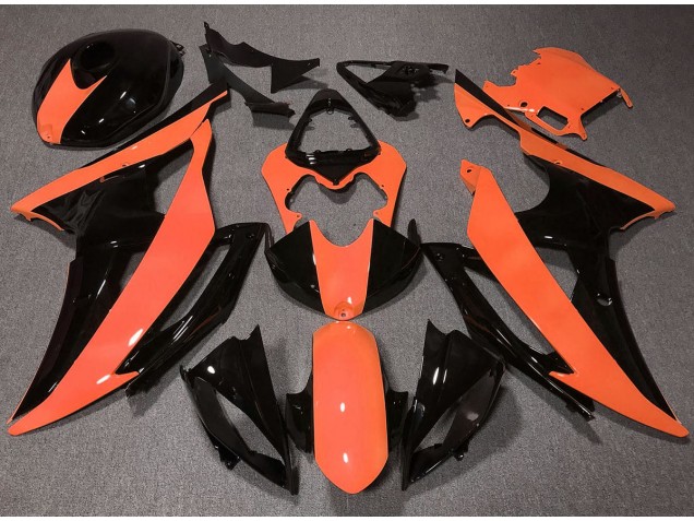 High Viz Orange 2008-2016 Yamaha R6 Motorrad Verkleidung High Viz Orange 2008-2016 Yamaha R6 Motorrad Verkleidung