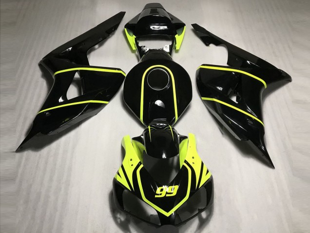 High Viz & Schwarz Cbr 2006-2007 Honda CBR1000RR Motorrad Verkleidung High Viz & Schwarz Cbr 2006-2007 Honda CBR1000RR Motorrad Verkleidung