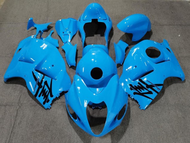 Himmelblau 1997-2007 Suzuki GSXR 1300 Motorrad Verkleidung Himmelblau 1997-2007 Suzuki GSXR 1300 Motorrad Verkleidung