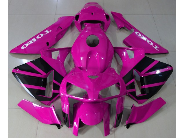 Hot Pink OEM-Stil 2005-2006 Honda CBR600RR Motorrad Verkleidung Hot Pink OEM-Stil 2005-2006 Honda CBR600RR Motorrad Verkleidung