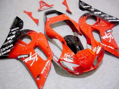 Junges Rot 1998-2002 Yamaha R6 Motorrad Verkleidung