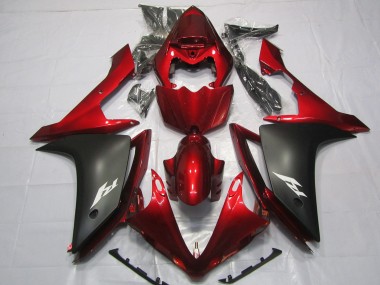 Kastanienbraun & Matt 2007-2008 Yamaha R1 Motorrad Verkleidung