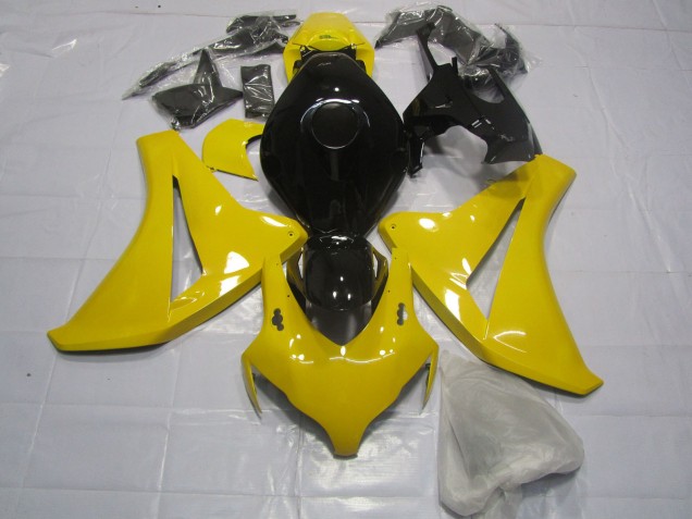 Klares Gelb & Schwarz 2008-2011 Honda CBR1000RR Motorrad Verkleidung Klares Gelb & Schwarz 2008-2011 Honda CBR1000RR Motorrad Verkleidung