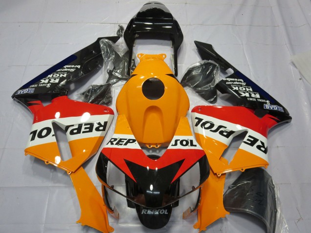 Klassisch Repsol 2003-2004 Honda CBR600RR Motorrad Verkleidung Klassisch Repsol 2003-2004 Honda CBR600RR Motorrad Verkleidung
