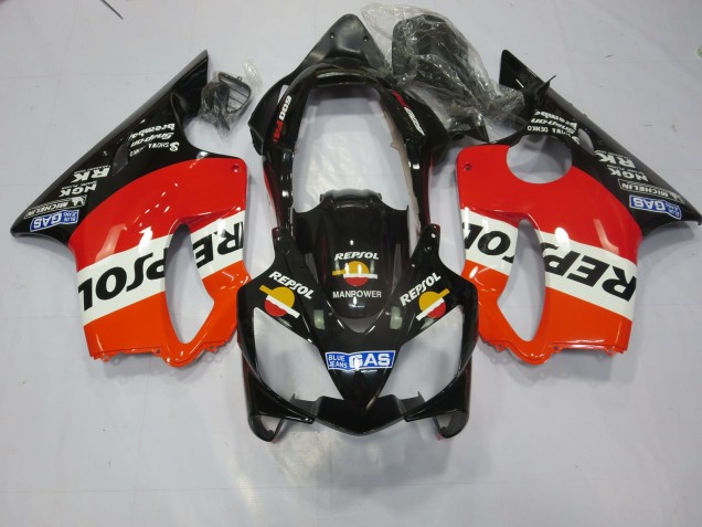 Klassisch Repsol 2004-2007 Honda CBR600 F4i Motorrad Verkleidung Klassisch Repsol 2004-2007 Honda CBR600 F4i Motorrad Verkleidung