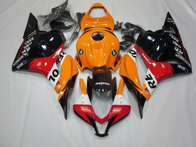 Klassisch Repsol 2009-2012 Honda CBR600RR Motorrad Verkleidung Klassisch Repsol 2009-2012 Honda CBR600RR Motorrad Verkleidung