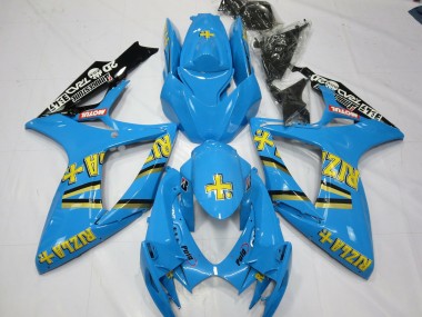 Klassisch Rizla 2006-2007 Suzuki GSXR 600-750 Motorrad Verkleidung