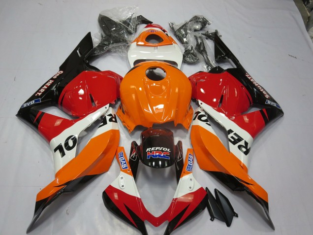 Klassischer Repsol Stil 2 2009-2012 Honda CBR600RR Motorrad Verkleidung Klassischer Repsol Stil 2 2009-2012 Honda CBR600RR Motorrad Verkleidung