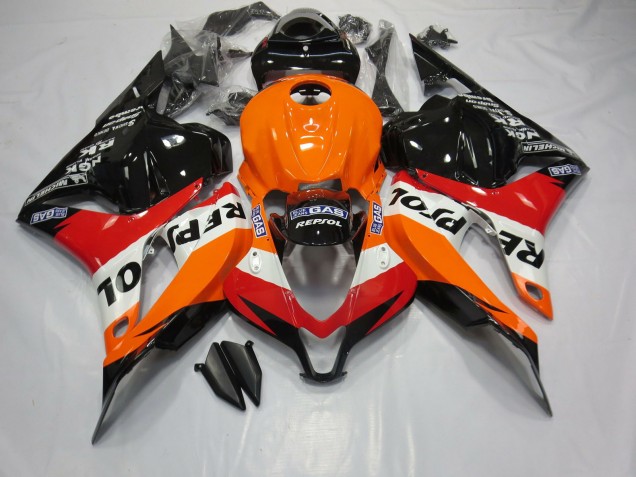 Klassischer Repsol Stil 2009-2012 Honda CBR600RR Motorrad Verkleidung Klassischer Repsol Stil 2009-2012 Honda CBR600RR Motorrad Verkleidung