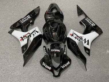 Klassischer West Stil 2007-2008 Honda CBR600RR Motorrad Verkleidung