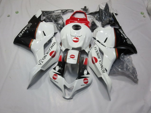 Konica Minolta 2009-2012 Honda CBR600RR Motorrad Verkleidung Konica Minolta 2009-2012 Honda CBR600RR Motorrad Verkleidung