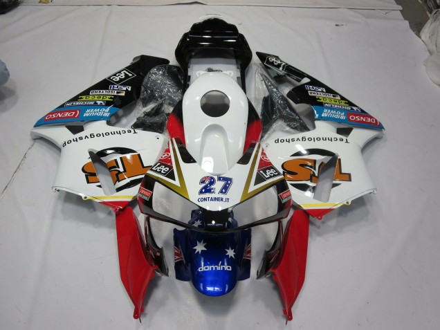 Lee 27 2003-2004 Honda CBR600RR Motorrad Verkleidung Lee 27 2003-2004 Honda CBR600RR Motorrad Verkleidung