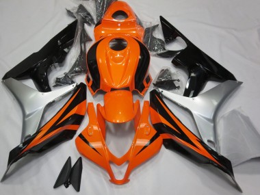 Leuchtend Orange OEM Stil 2007-2008 Honda CBR600RR Motorrad Verkleidung