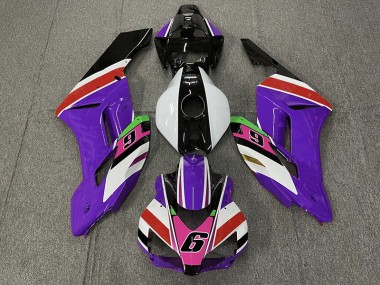 Lila 6 2004-2005 Honda CBR1000RR Motorrad Verkleidung