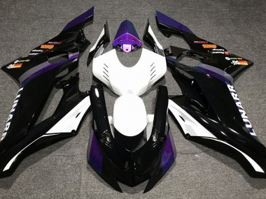 Lila Custom 2017-2021 Yamaha R6 Motorrad Verkleidung
