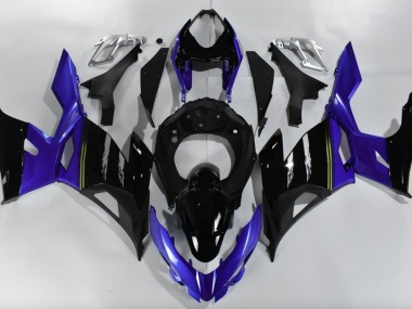 Lila & Schwarz 2018-2023 Kawasaki Ninja 400 Motorrad Verkleidung