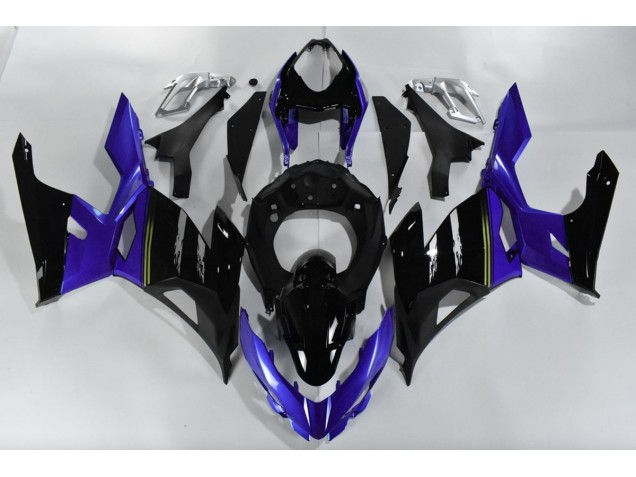 Lila & Schwarz 2018-2023 Kawasaki Ninja 400 Motorrad Verkleidung Lila & Schwarz 2018-2023 Kawasaki Ninja 400 Motorrad Verkleidung