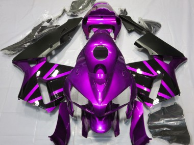 Lila-Schwarz-Design 2005-2006 Honda CBR600RR Motorrad Verkleidung