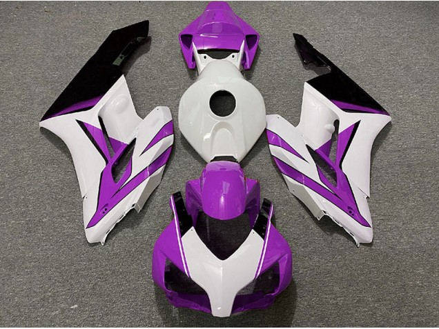 Lila Weiß & Schwarz Glänzend 2004-2005 Honda CBR1000RR Motorrad Verkleidung Lila Weiß & Schwarz Glänzend 2004-2005 Honda CBR1000RR Motorrad Verkleidung