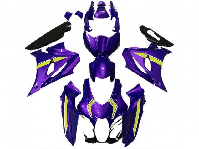 Lila Stil 2017-2023 Suzuki GSXR 1000 Motorrad Verkleidung Lila Stil 2017-2023 Suzuki GSXR 1000 Motorrad Verkleidung