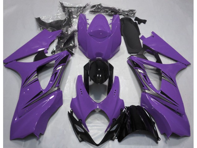 Lila-Stil OEM 2007-2008 Suzuki GSXR 1000 Motorrad Verkleidung Lila-Stil OEM 2007-2008 Suzuki GSXR 1000 Motorrad Verkleidung