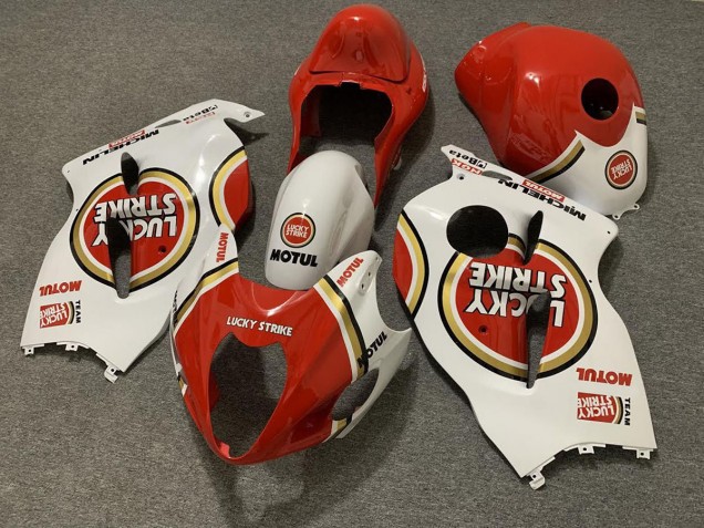 Lucky Strike 1997-2007 Suzuki GSXR 1300 Motorrad Verkleidung Lucky Strike 1997-2007 Suzuki GSXR 1300 Motorrad Verkleidung