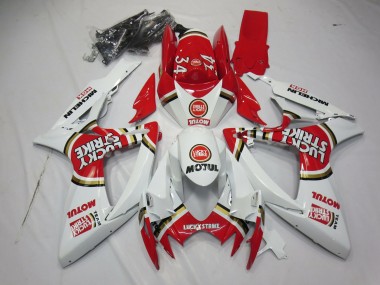 Lucky Strike 2006-2007 Suzuki GSXR 600-750 Motorrad Verkleidung
