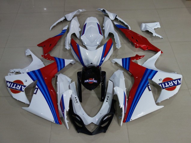Martini Custom 2009-2016 Suzuki GSXR 1000 Motorrad Verkleidung Martini Custom 2009-2016 Suzuki GSXR 1000 Motorrad Verkleidung