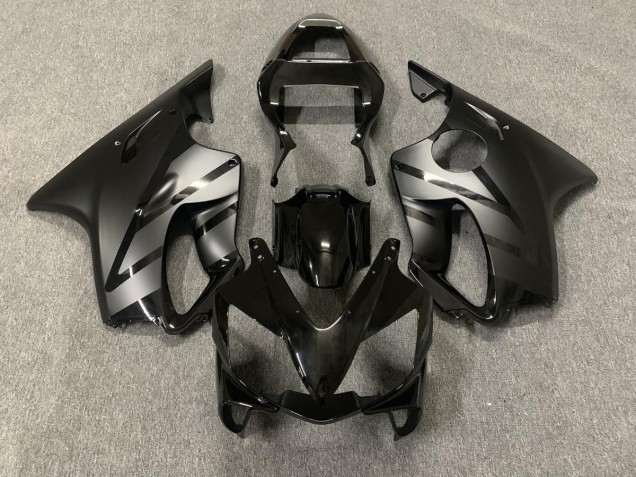 Matt & Glänzend Schwarz 2001-2003 Honda CBR600 F4i Motorrad Verkleidung Matt & Glänzend Schwarz 2001-2003 Honda CBR600 F4i Motorrad Verkleidung