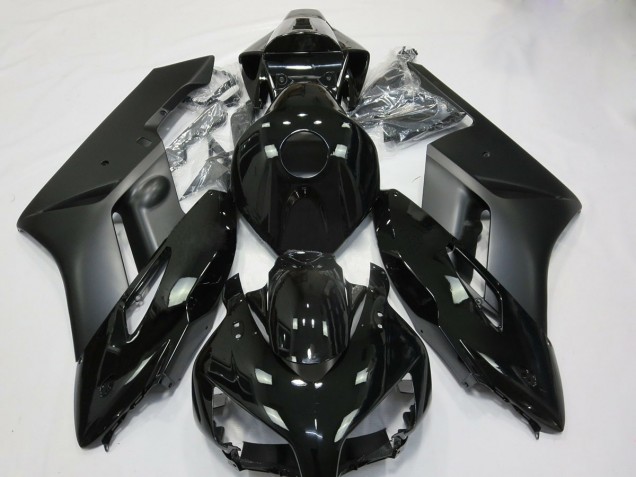 Matt & Glänzend Schwarz 2004-2005 Honda CBR1000RR Motorrad Verkleidung Matt & Glänzend Schwarz 2004-2005 Honda CBR1000RR Motorrad Verkleidung