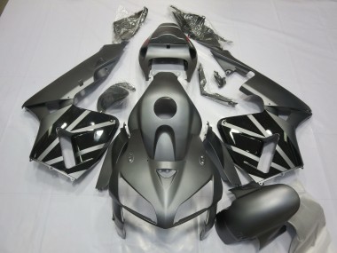 Matt Grau & Schwarz 2005-2006 Honda CBR600RR Motorrad Verkleidung