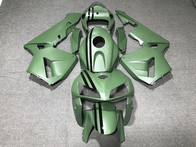 Matt Grün 2005-2006 Honda CBR600RR Motorrad Verkleidung Matt Grün 2005-2006 Honda CBR600RR Motorrad Verkleidung