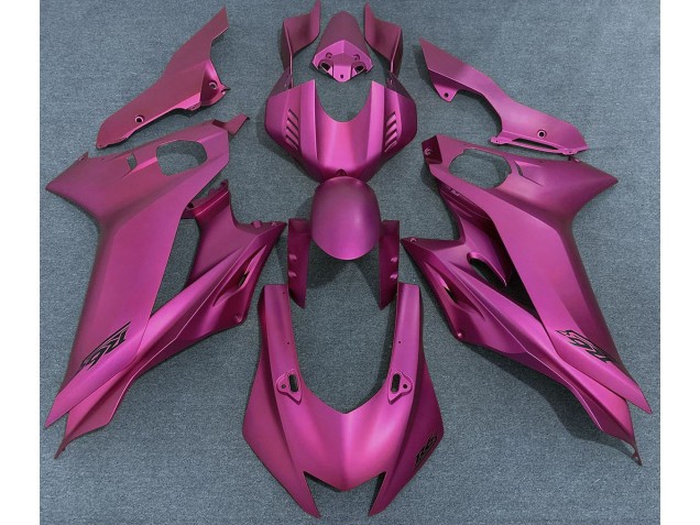 Matt Pink 2017-2021 Yamaha R6 Motorrad Verkleidung Matt Pink 2017-2021 Yamaha R6 Motorrad Verkleidung