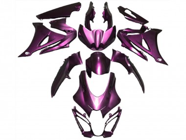 Matt Pink 2017-2023 Suzuki GSXR 1000 Motorrad Verkleidung